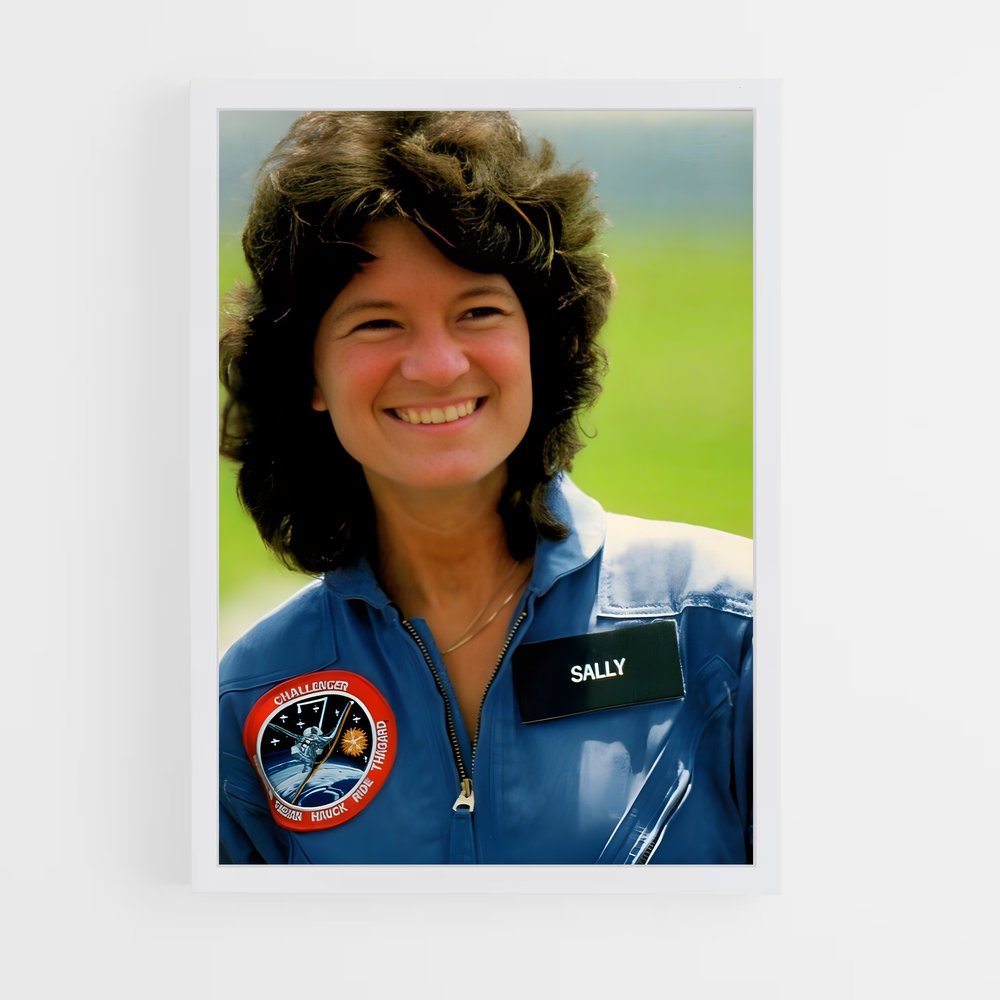 Poster Sourire Astral – affiche Astronautes (vue 3)